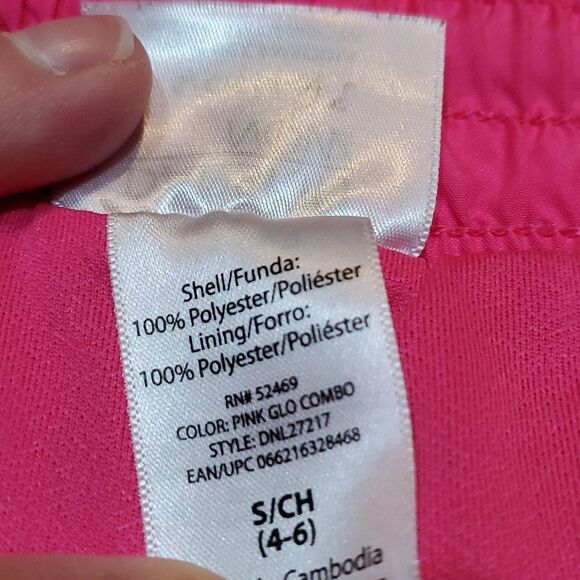 🧚‍♂️Danskin Now! Hot Pink & White Running Shorts Small - Picture 7 of 8